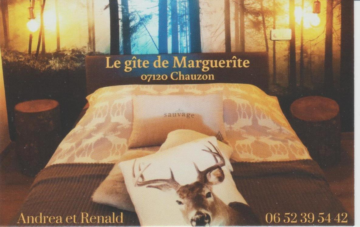 Le Gite De Marguerite Chauzon Exterior photo